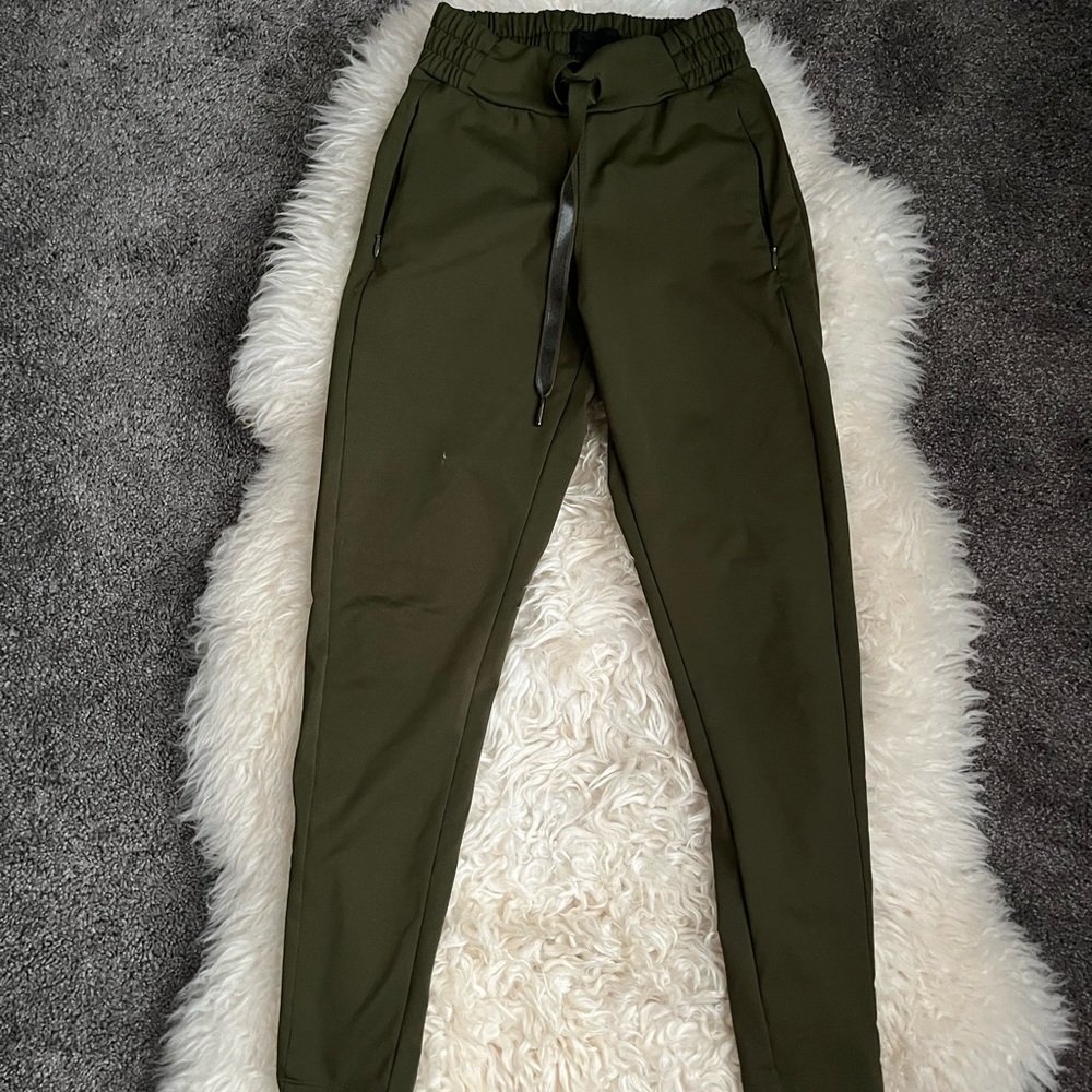 Jo + Jax Olive Green Joggers